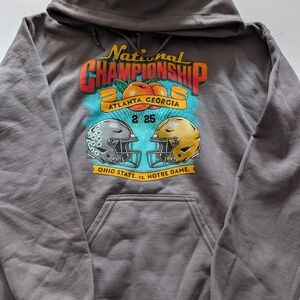National Championship Hoodie with Graphic Print